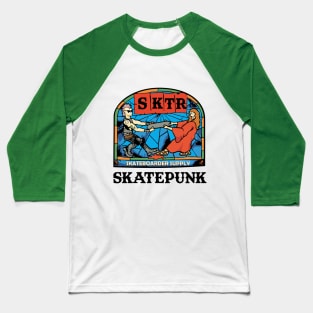 sakteboard skatepunk Baseball T-Shirt